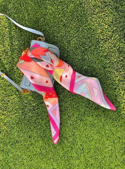 Alice in Wonderland Silk Scarf