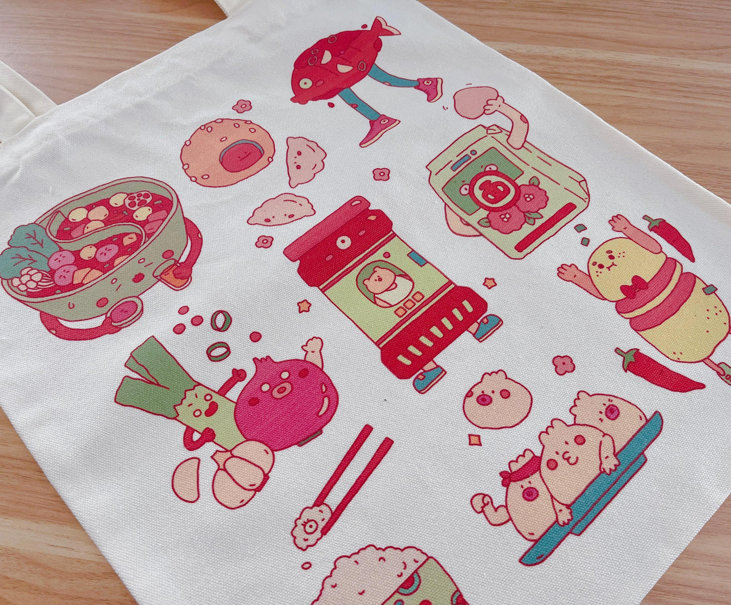 Asian Food Tote Bag